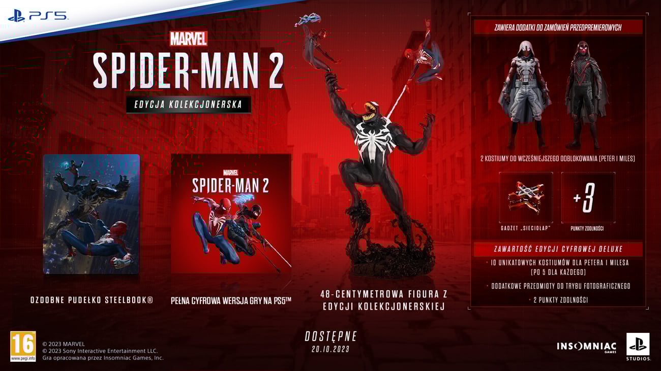 Zrzut ekranu screenshot z gry Marvel's Spider-Man 2