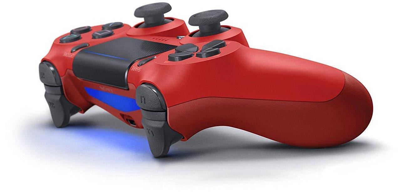 Kontroler DualShock 4 czerwony V2 technologie