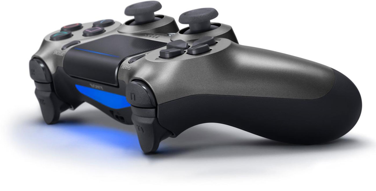 Kontroler DualShock 4 Steel Black V2 technologie