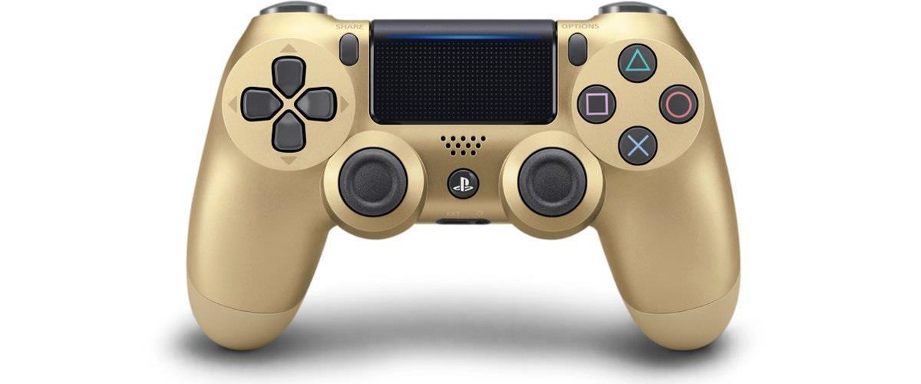 Kontroler DualShock 4 gold V2