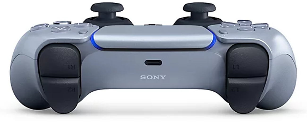 Sony DualSense Controller für PlayStation 5 Sterling Silver - Draufsicht