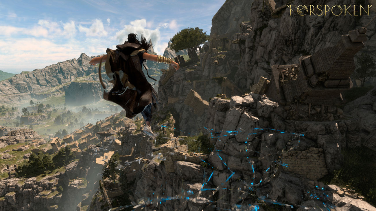 Intuicyjny magiczny parkour