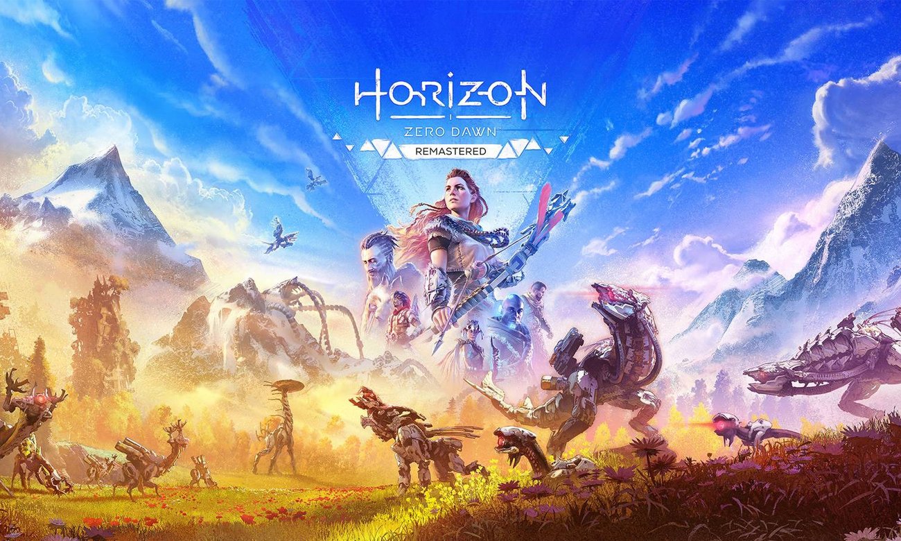 Grafika key art z gry Horizon Zero Dawn Remastered