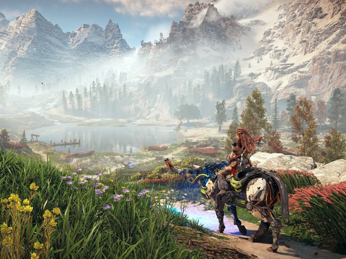 Zrzut ekranu screenshot z gry Horizon Zero Dawn Remastered