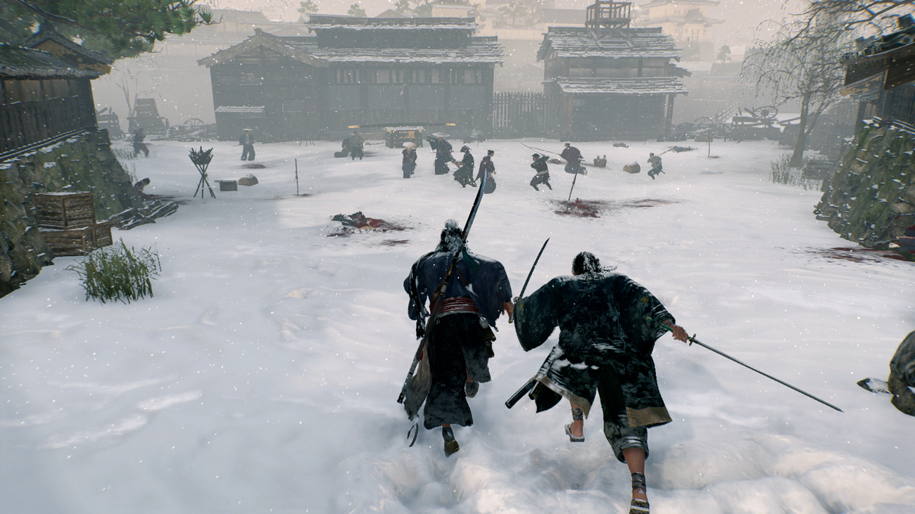 Zrzut ekranu screenshot z gry Rise of the Ronin