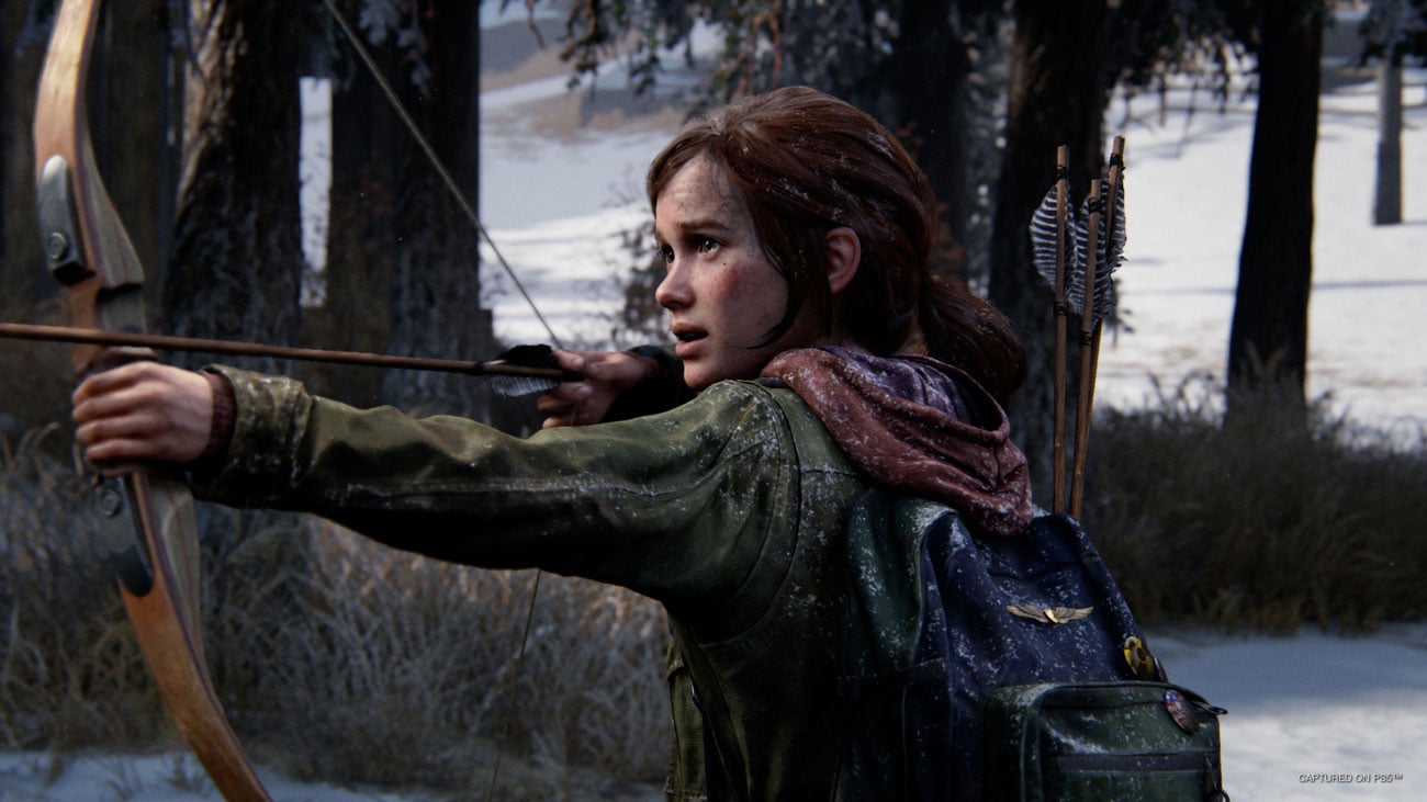Скріншот з гри The Last of Us Part I