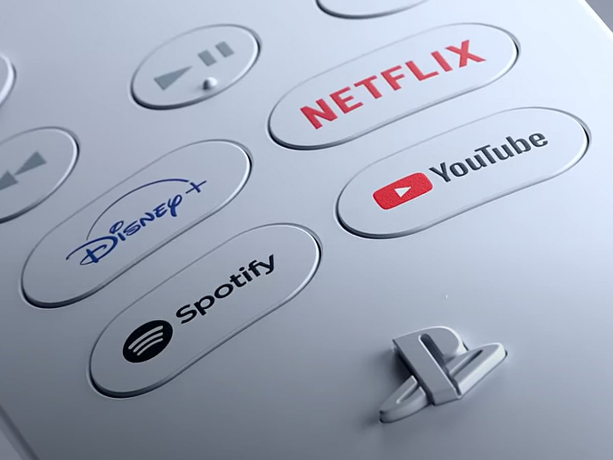 PlayStation 5 Media Remote - Łatwe sterowanie aplikacjami