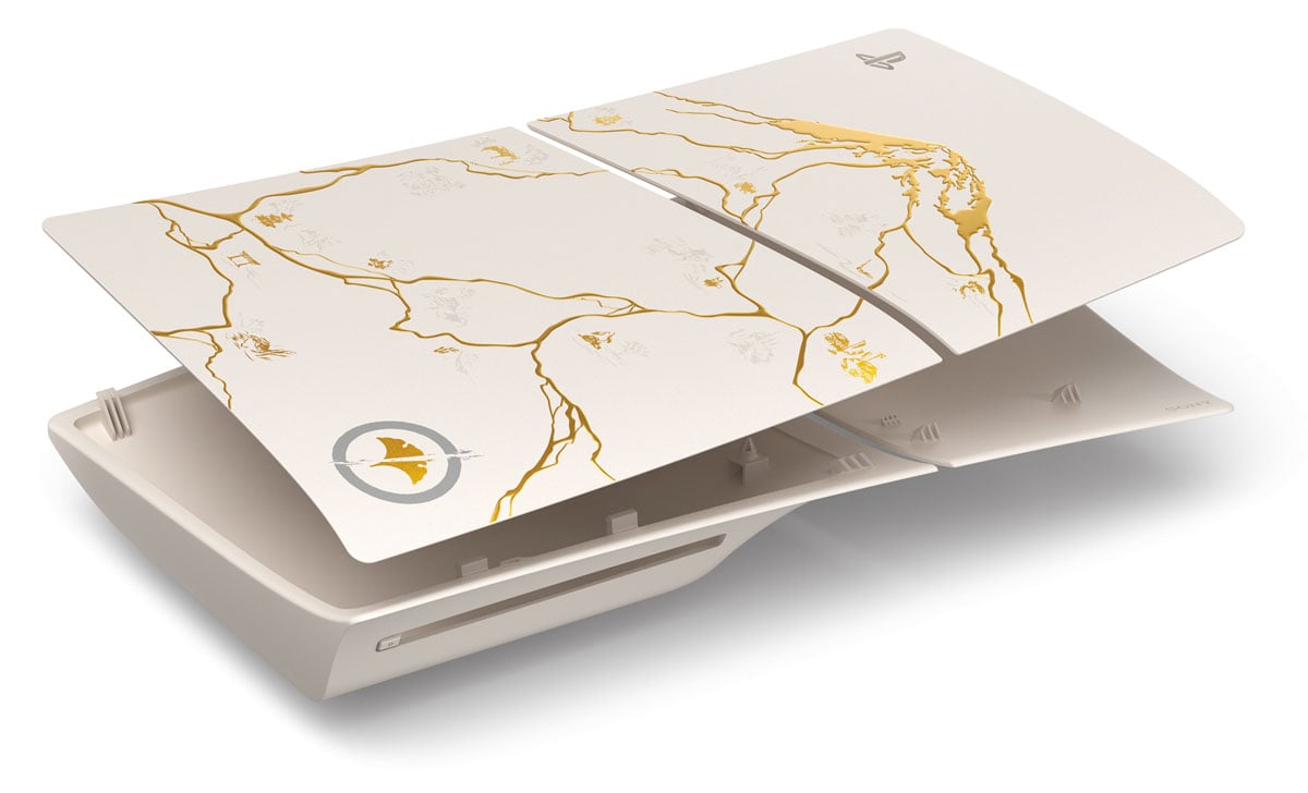 Osłona konsoli PlayStation 5 – edycja limitowana Gold Ghost of Yōtei - Widok ogólny