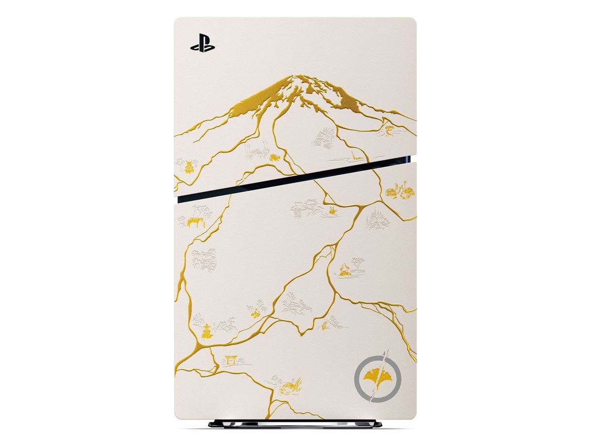Osłona konsoli PlayStation 5 – edycja limitowana Gold Ghost of Yōtei - Unikalne wzornictwo