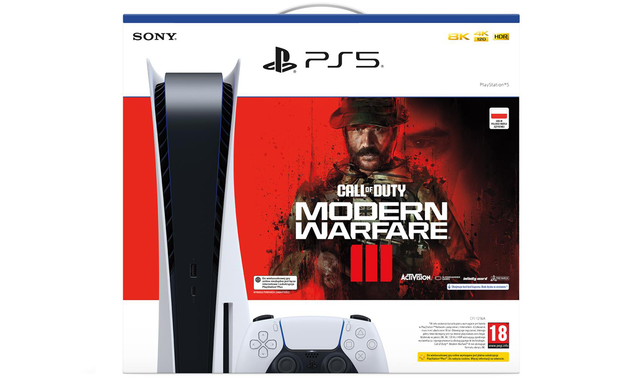 Набір PlayStation 5 + Call of Duty: Modern Warfare III - Упаковка