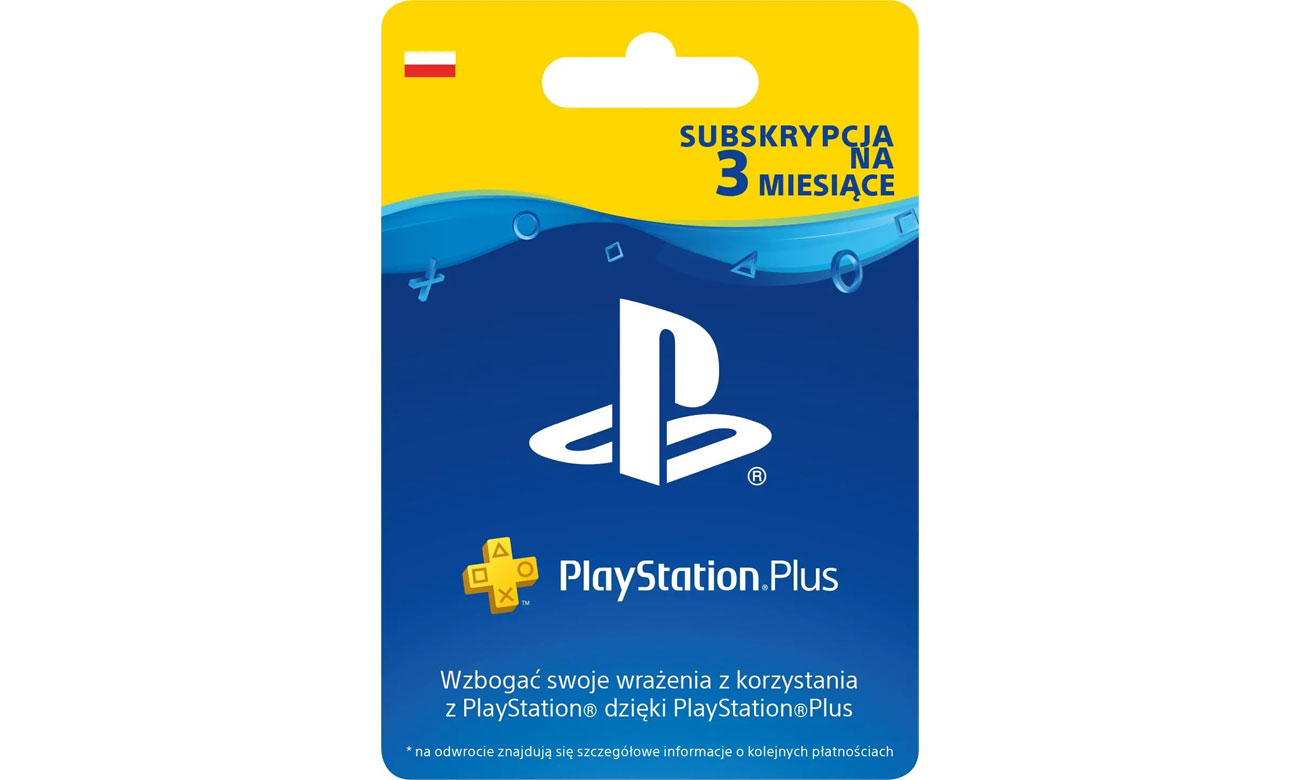 Karta PlayStation Plus 90 dni
