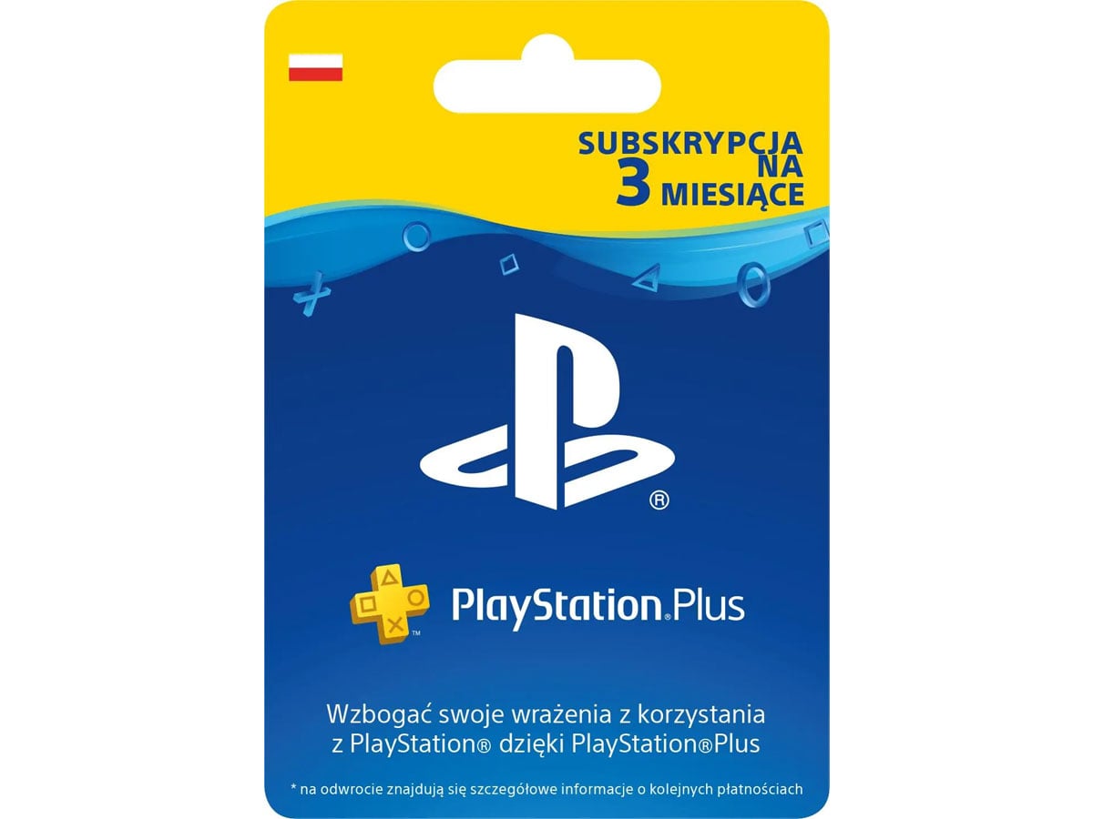 Karta PlayStation Plus 90 dni