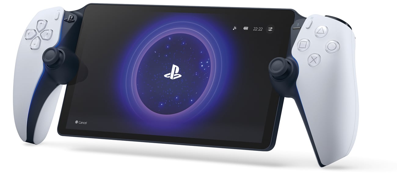 Портативна консоль Sony PlayStation Portal – вигляд спереду під кутом