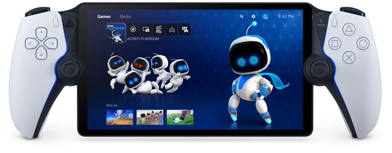 Портативная консоль Sony PlayStation Portal – вид спереди