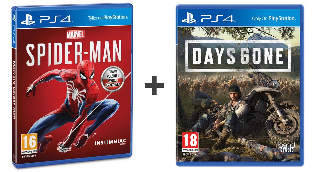 Zestaw Spider-Man + Days Gone