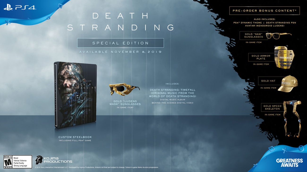 Gra PS4 Death Stranding Edycja Specjalna