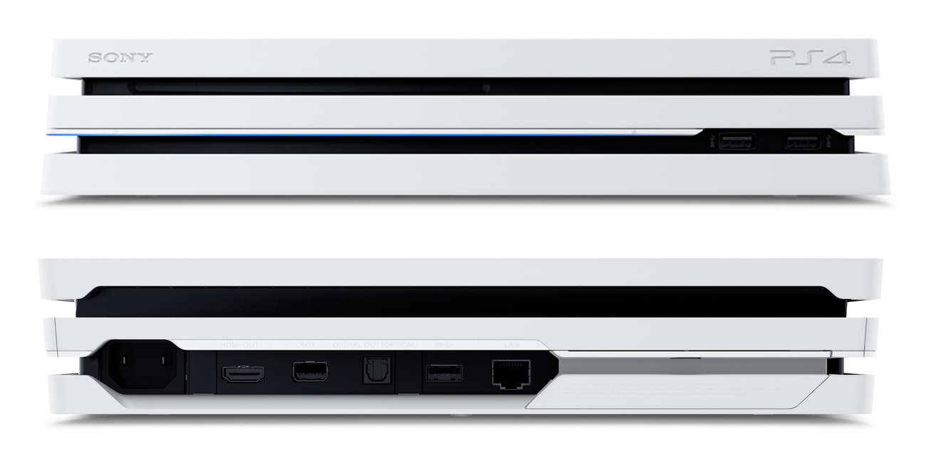 Sony Playstation 4 1TB PRO WHITE Destiny 2 Premium - Konsole