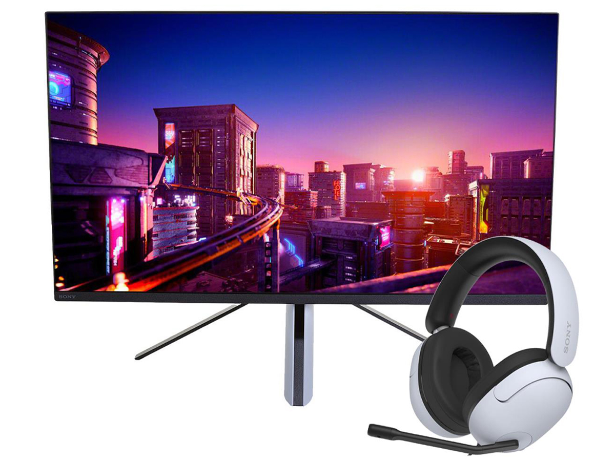 Monitor gamingowy Sony INZONE M3 + słuchawki H3 INZONE