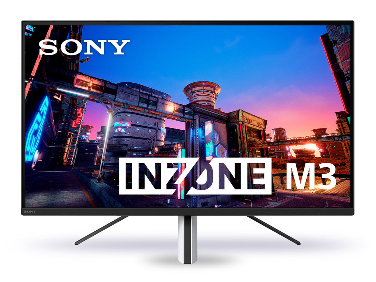 Sony INZONE M3 + słuchawki H3 INZONE wygląd