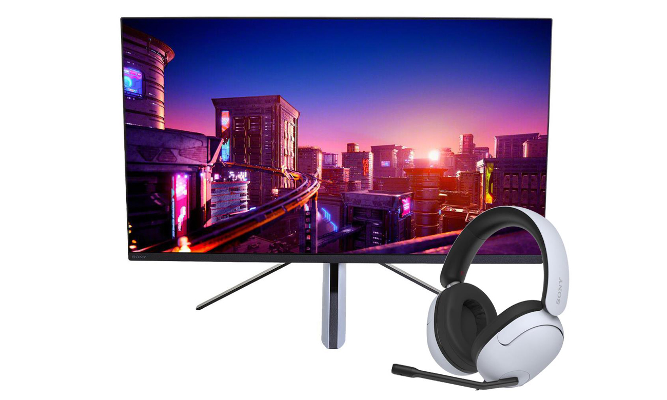 Monitor gamingowy Sony INZONE M3 + słuchawki H3 INZONE