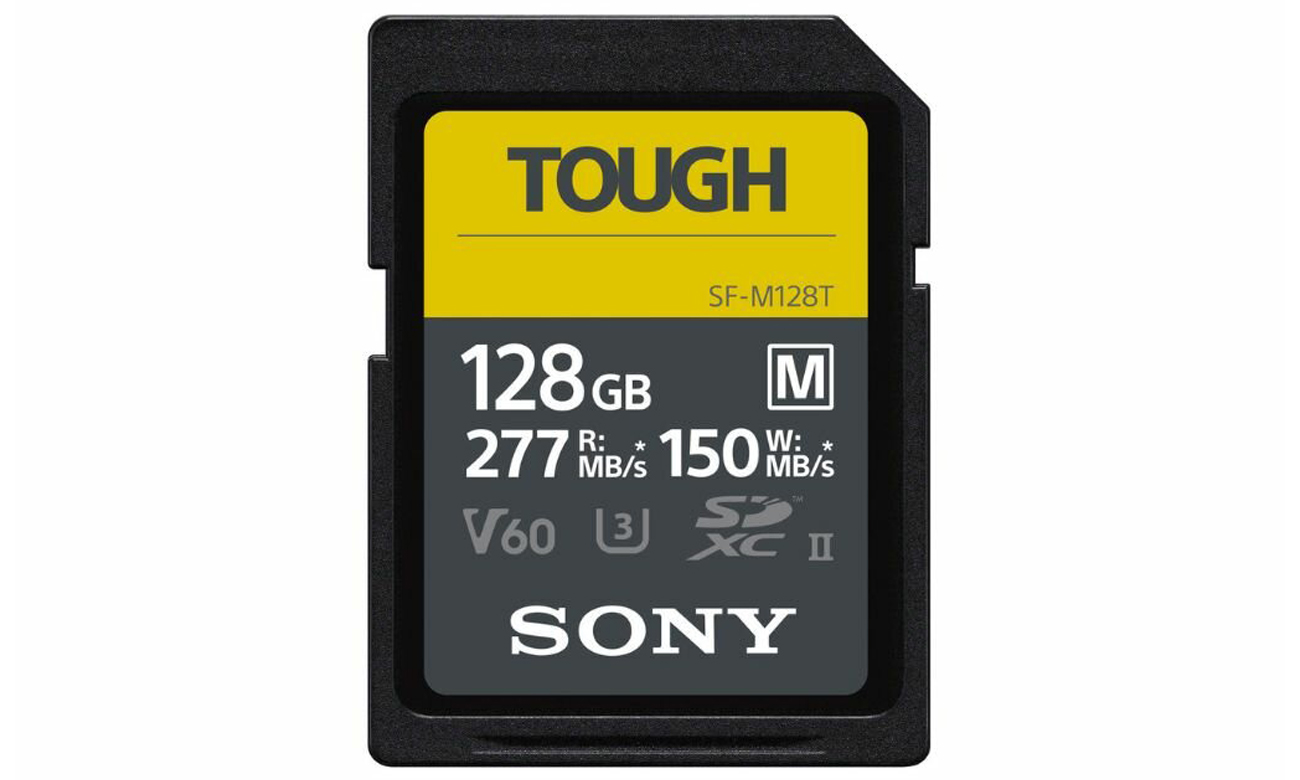 Karta pamięci Sony 128GB SDXC Tough UHS-II U3 V60 277MB/s