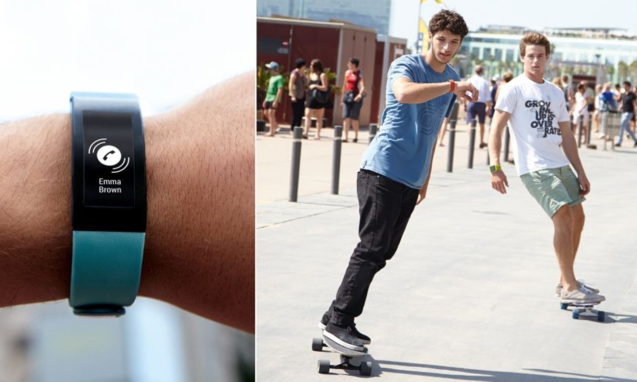 Sony SmartBand połączenia wiadomości