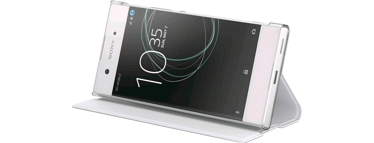 Sony Style Flip Cover SCSG30 do Xperia XA1 Funkcja podstawki
