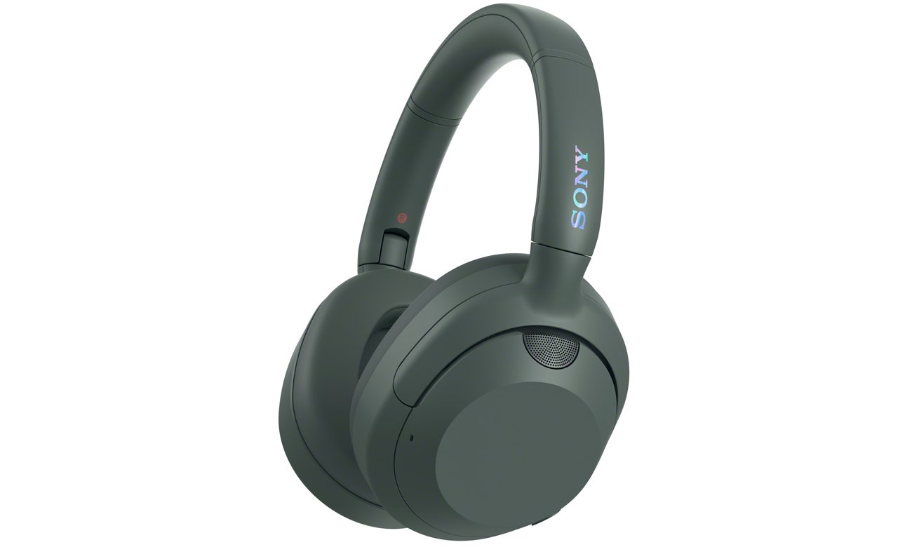 Słuchawki bezprzewodowe Sony ULT Wear Zielone - Widok od przodu pod kątem