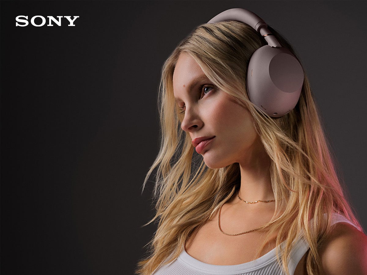 Słuchawki bezprzewodowe Sony WH-1000XM6 Piaskowy róż