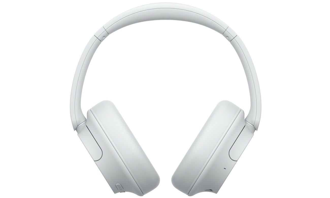 Накладні бездротові навушники Sony WH-CH720N білі – вид спереду