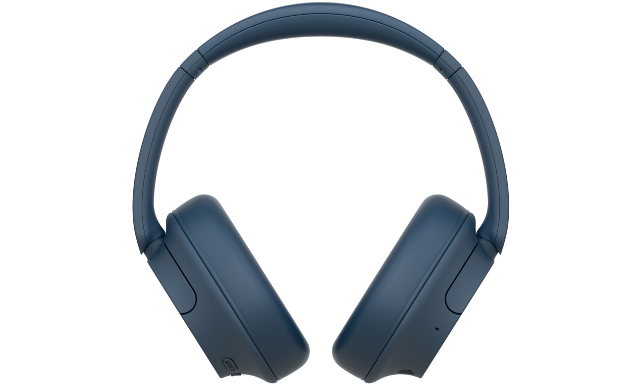 Накладні бездротові навушники Sony WH-CH720N сині - вид спереду