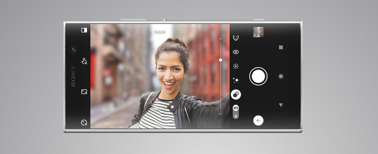 Sony Xperia XA2 Plus szerokokatne selfie 8 mpix
