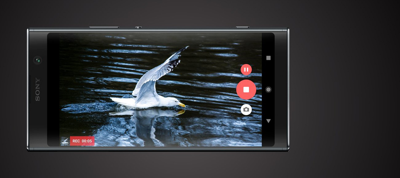 Sony Xperia XA2 Plus filmy w spowolnieniu i 4K