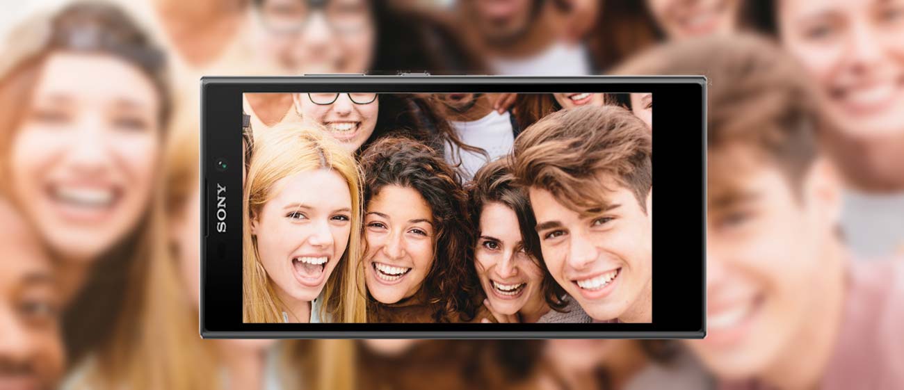 Sony Xperia L2 8 mpix szerokokątny obiektyw 120