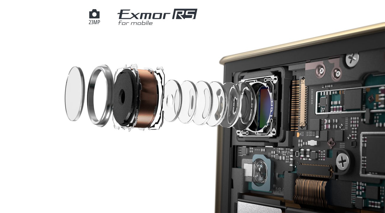 Czarna Sony Xperia XA1 Plus aparat 23 mpix exmor rs