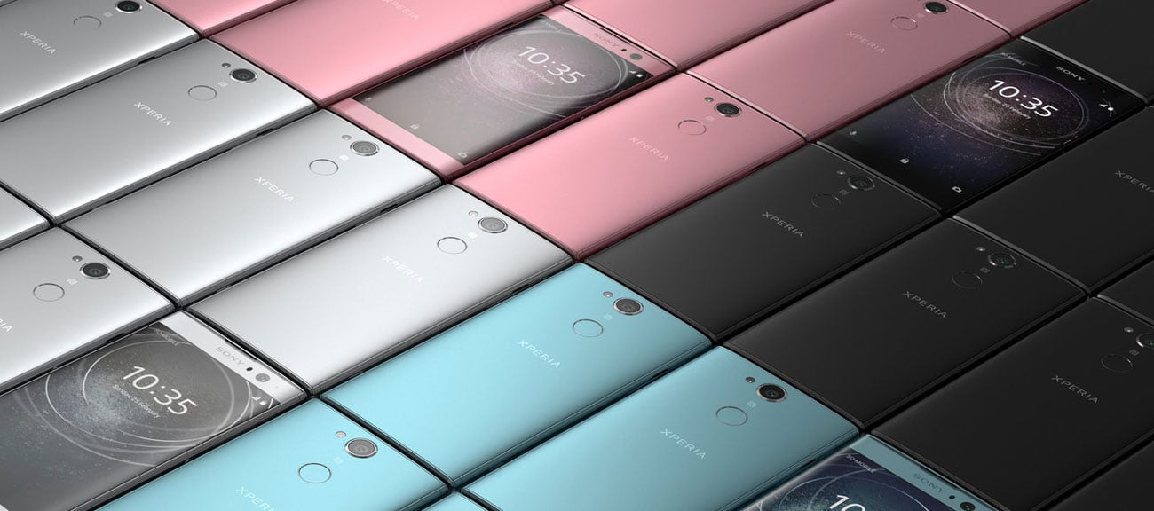 Srebrny Sony Xperia XA2 aparat 23 mpix matryca exmor rs