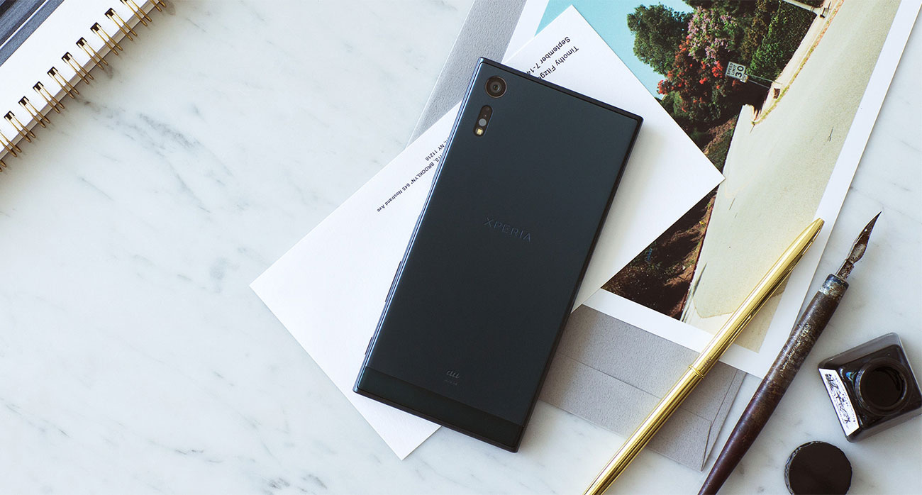 Sony Xperia XZ subtelny smukły kształt obudowy
