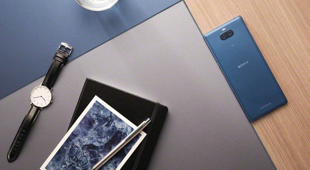 SONY Xperia 10 plus smukła metalowa obudowa unibody