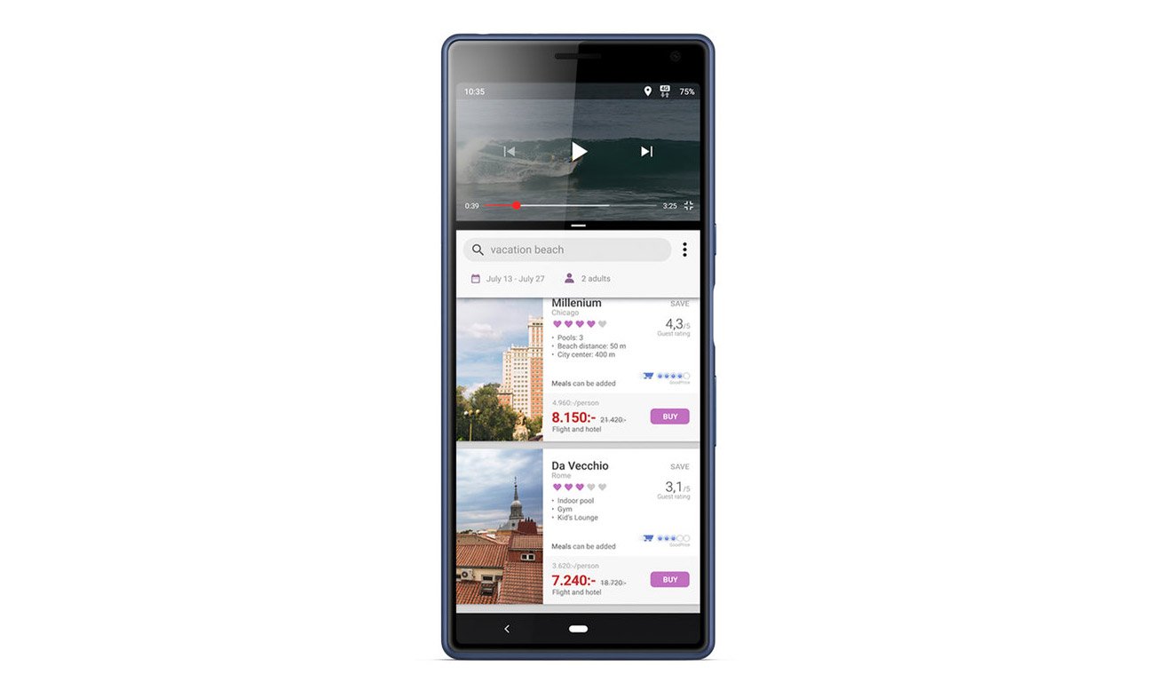 SONY Xperia 10 plus 8-rdzeniowy procesor snapdragon 636