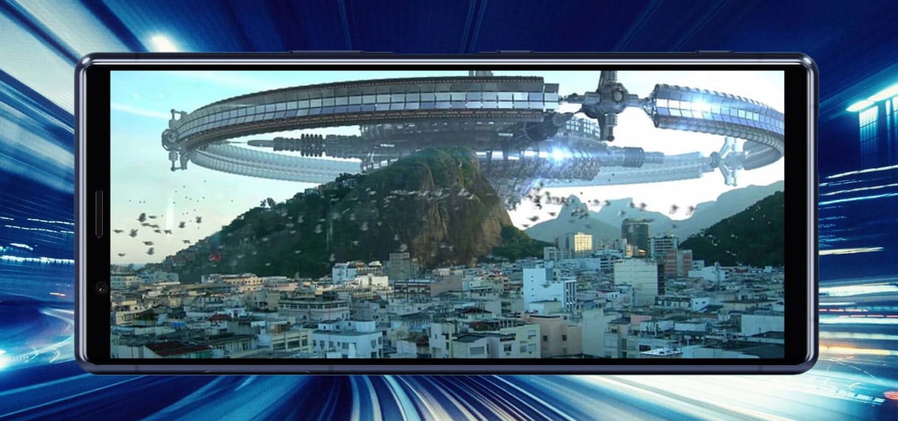 SONY Xperia 5 ultra szeroki ekran cinemavision hdr oled bravia
