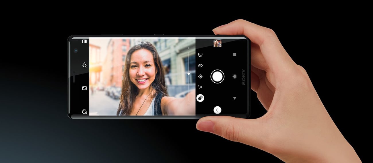Sony Xperia XZ3 selfie i kreator 3D
