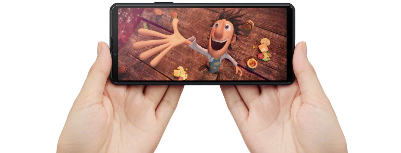 Smartfon Sony Xperia 10 III 128 GB czarny wyświetlacz OLED