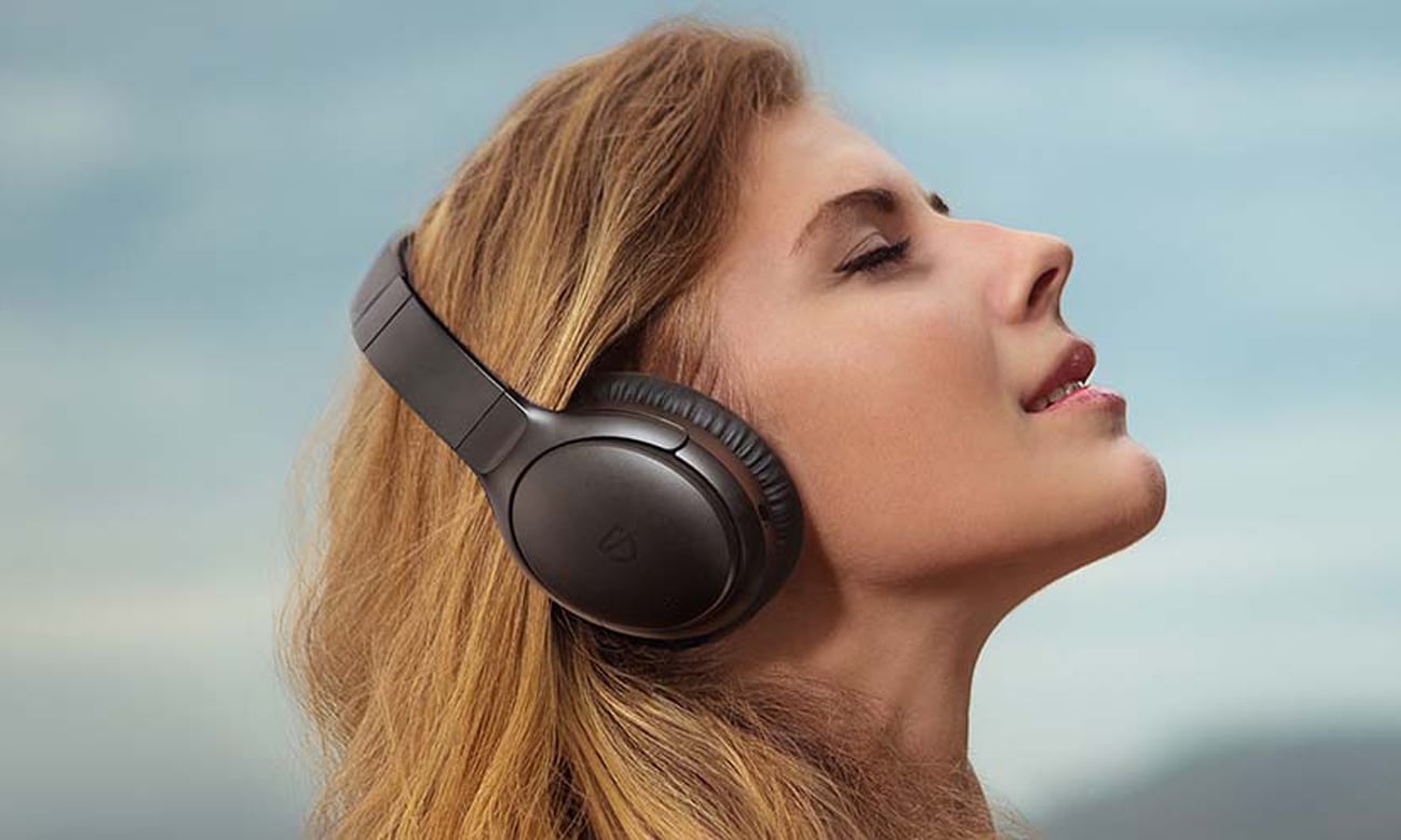 Słuchawki bezprzewodowe Soundpeats A6 Czarne - Hybrydowa redukcja szumów