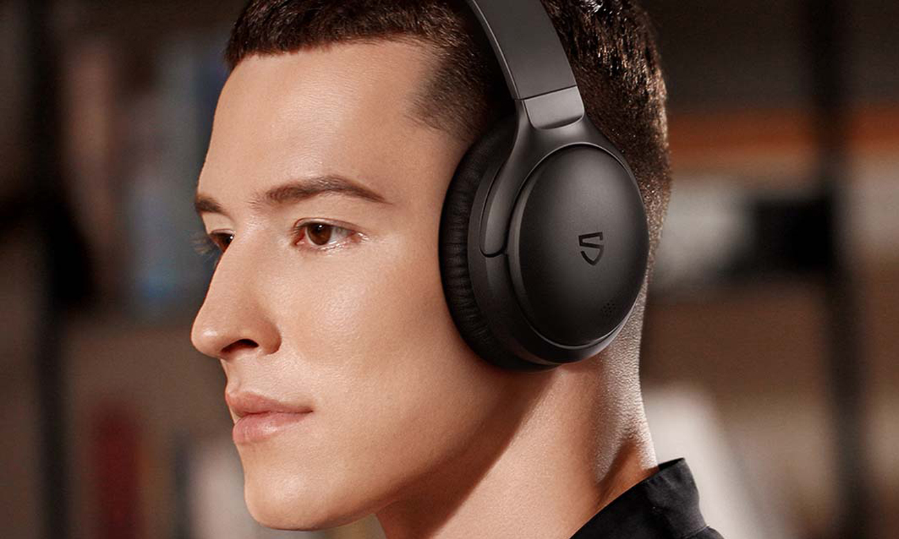 Słuchawki bezprzewodowe Soundpeats A6 Czarne - Szybkie ładowanie