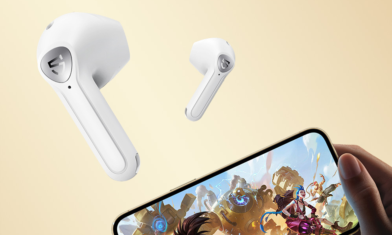 Słuchawki bezprzewodowe Soundpeats Air3 Deluxe Białe - Tryb gry