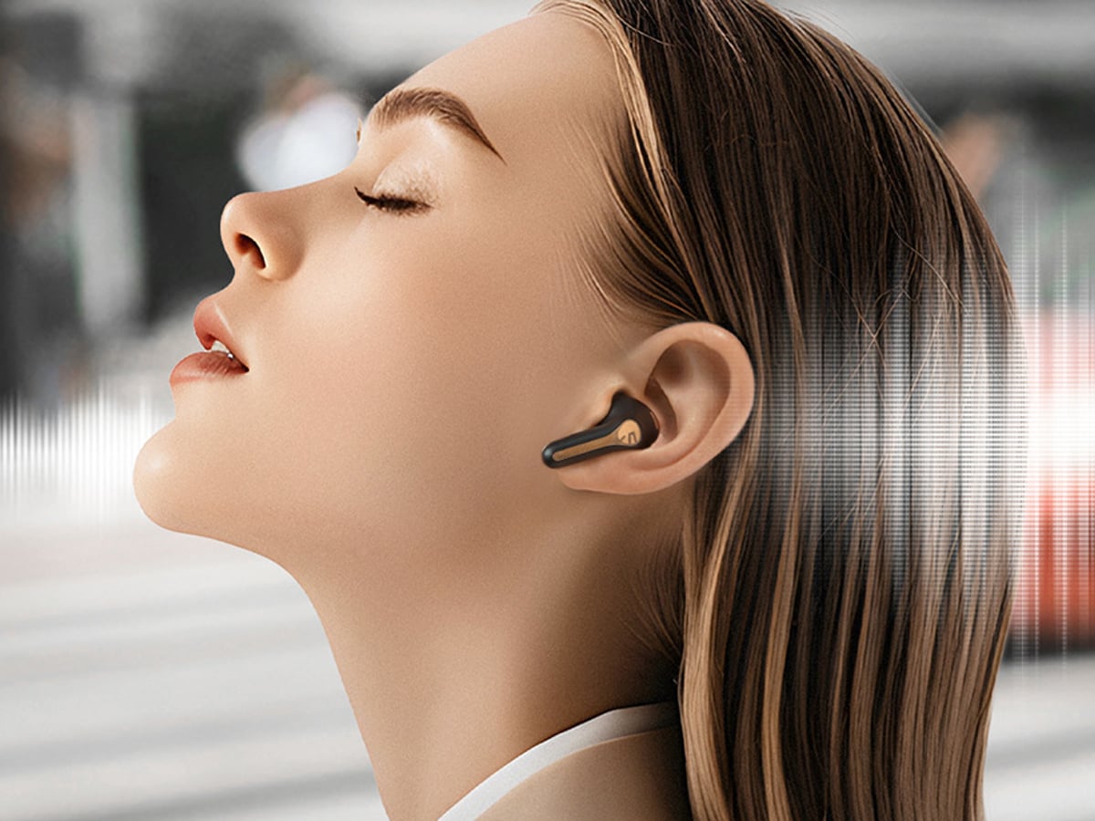 Słuchawki bezprzewodowe Soundpeats Capsule3 PRO + Czarne - Zaawansowana redukcja szumów ANC