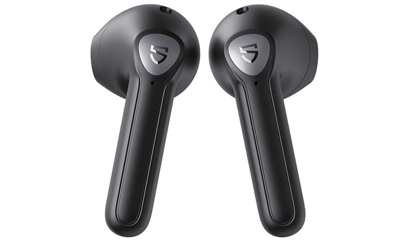 Słuchawki bezprzewodowe Soundpeats TrueAir 2 Black - Widok lewej i prawej słuchawki