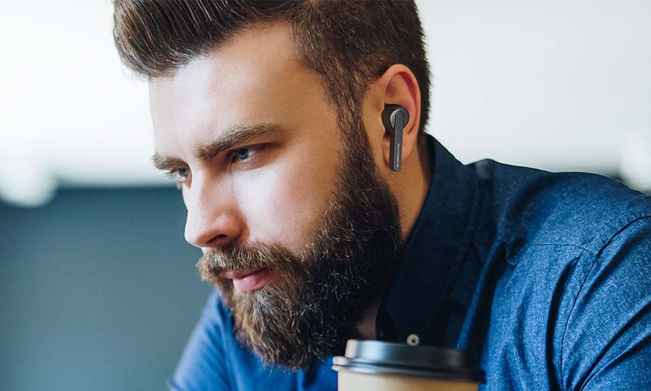 Słuchawki bezprzewodowe Soundpeats Truecapsule - Grafika lifestyle