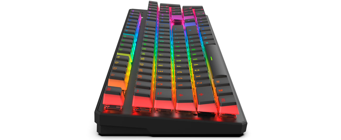 Klawiatura GK540 Magna Kailh Blue RGB Pudding Edition