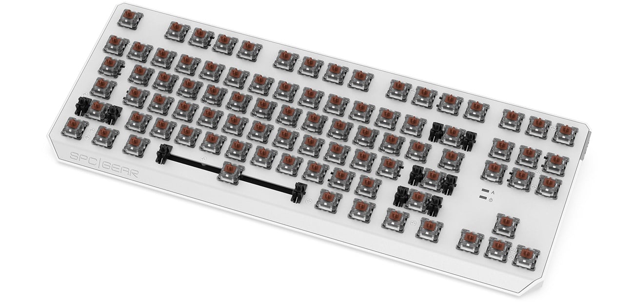 SPC Gear GK630K Onyx White Tournament